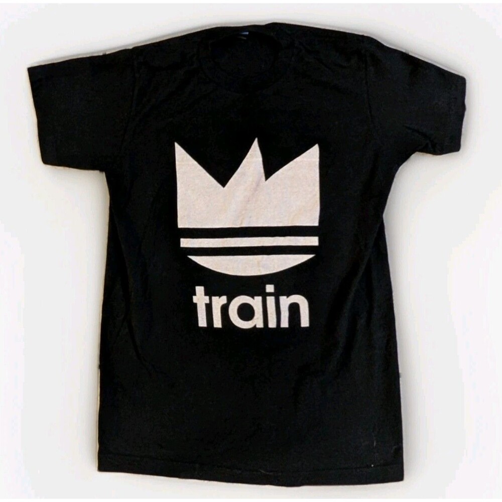 Train Summer Tour 2019 Concert T-Shirt Men’s Small Black Tultex Band Tee - Picture 1 of 13